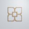Ekena Millwork Medium Olivia Decorative Fretwork Wood Wall Panels, Red Oak, 15 3/8"W x 15 3/8"H x 3/8"T WALW16X16X0375OLVRO - alternate 5